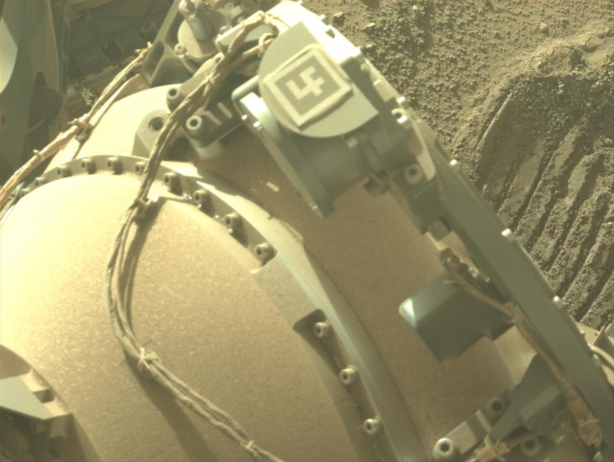 This image was taken by NAVCAM_LEFT onboard NASA's Mars rover Perseverance on Sol 799