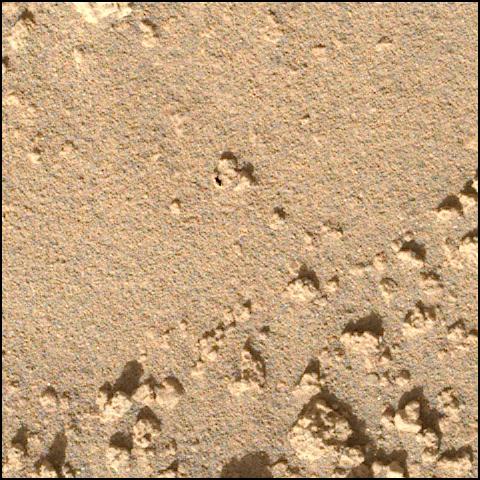 This image was taken by SHERLOC_WATSON onboard NASA's Mars rover Perseverance on Sol 799
