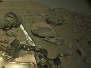 View image taken on Mars, Mars Perseverance Sol 800: Left Navigation Camera (Navcam)