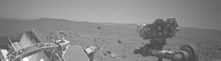 View image taken on Mars, Mars Perseverance Sol 800: Left Navigation Camera (Navcam)