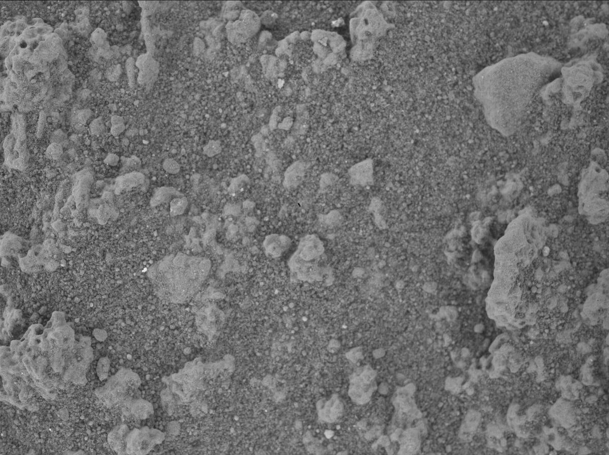 This image was taken by SHERLOC_WATSON onboard NASA's Mars rover Perseverance on Sol 802