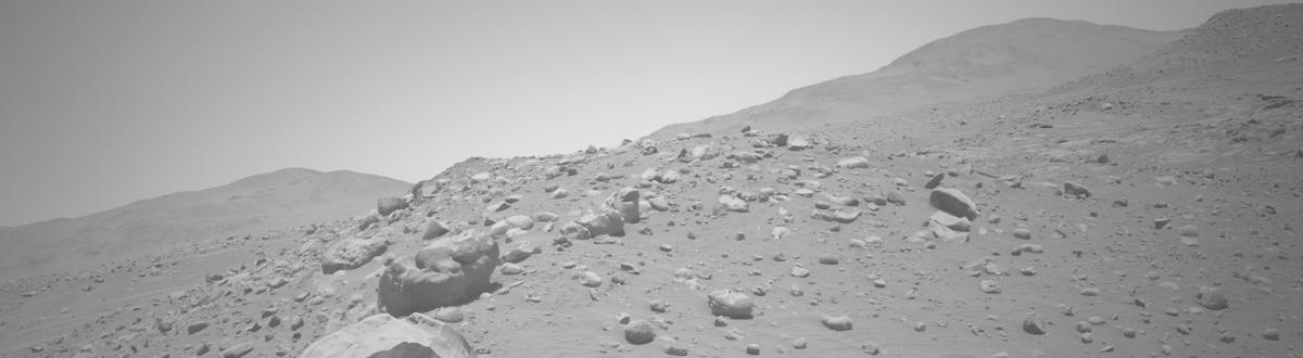 This image was taken by NAVCAM_LEFT onboard NASA's Mars rover Perseverance on Sol 812