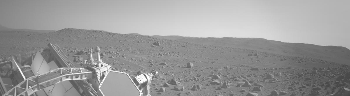 This image was taken by NAVCAM_LEFT onboard NASA's Mars rover Perseverance on Sol 812