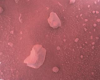 View image taken on Mars, Mars Perseverance Sol 813: Rover Down-Look Camera