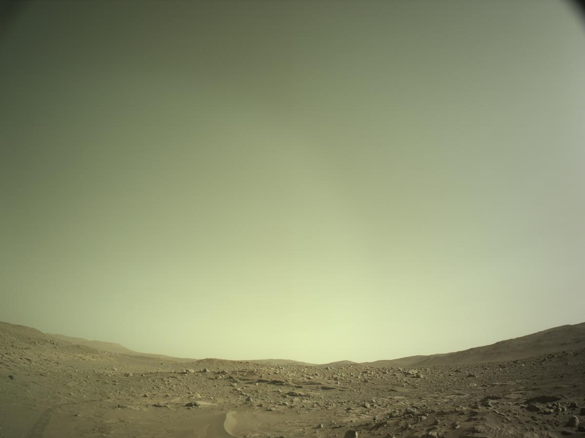 This image was taken by NAVCAM_LEFT onboard NASA's Mars rover Perseverance on Sol 817