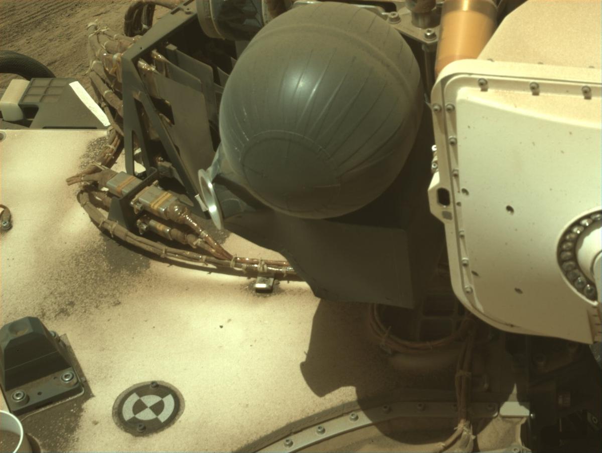 This image was taken by NAVCAM_RIGHT onboard NASA's Mars rover Perseverance on Sol 817