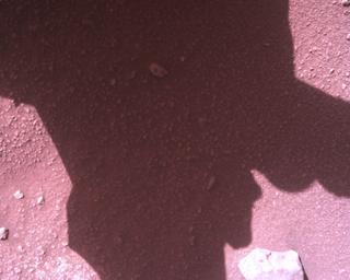 View image taken on Mars, Mars Perseverance Sol 821: Rover Down-Look Camera