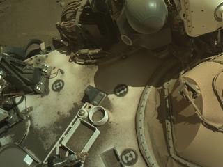 View image taken on Mars, Mars Perseverance Sol 821: Left Navigation Camera (Navcam)
