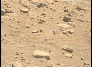 View image taken on Mars, Mars Perseverance Sol 821: Left Mastcam-Z Camera
