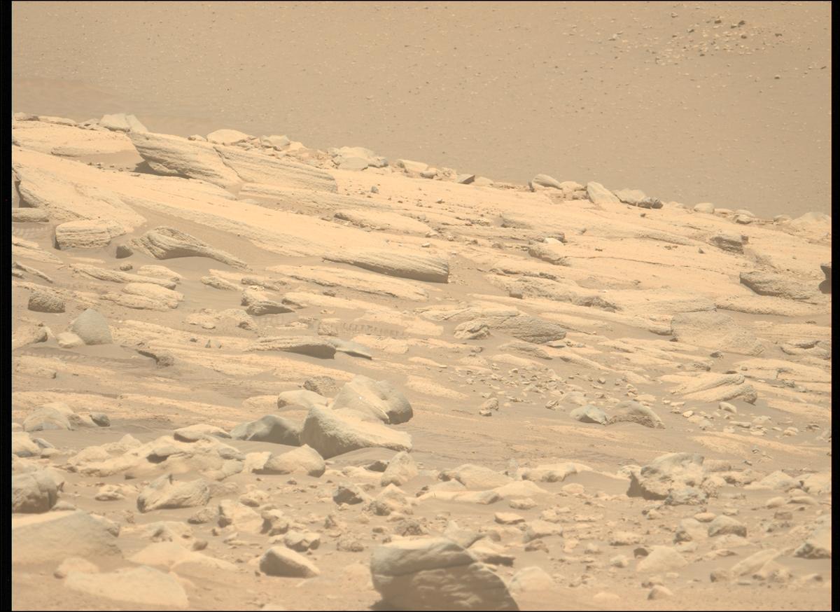 This image was taken by MCZ_LEFT onboard NASA's Mars rover Perseverance on Sol 822