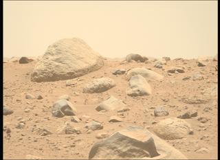 View image taken on Mars, Mars Perseverance Sol 822: Left Mastcam-Z Camera