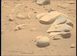 View image taken on Mars, Mars Perseverance Sol 822: Left Mastcam-Z Camera