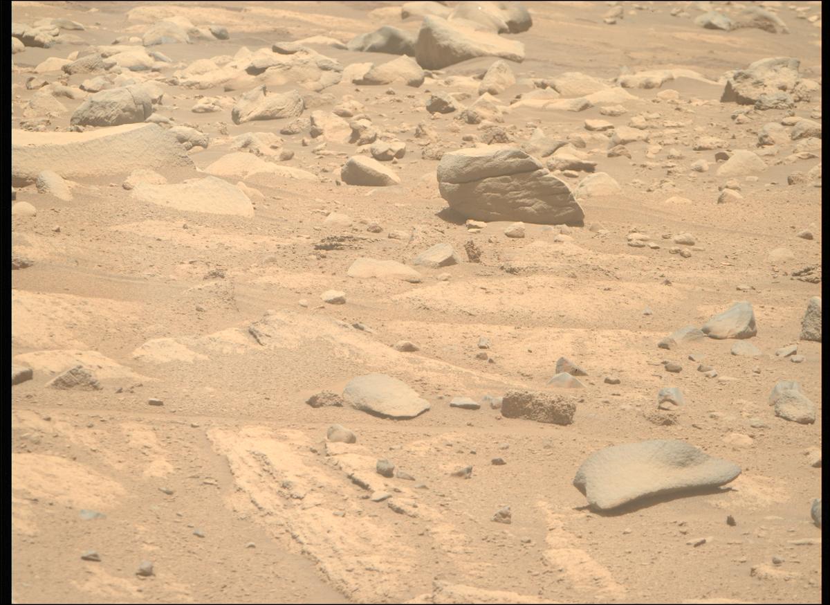 This image was taken by MCZ_RIGHT onboard NASA's Mars rover Perseverance on Sol 822