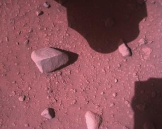 View image taken on Mars, Mars Perseverance Sol 831: Rover Down-Look Camera
