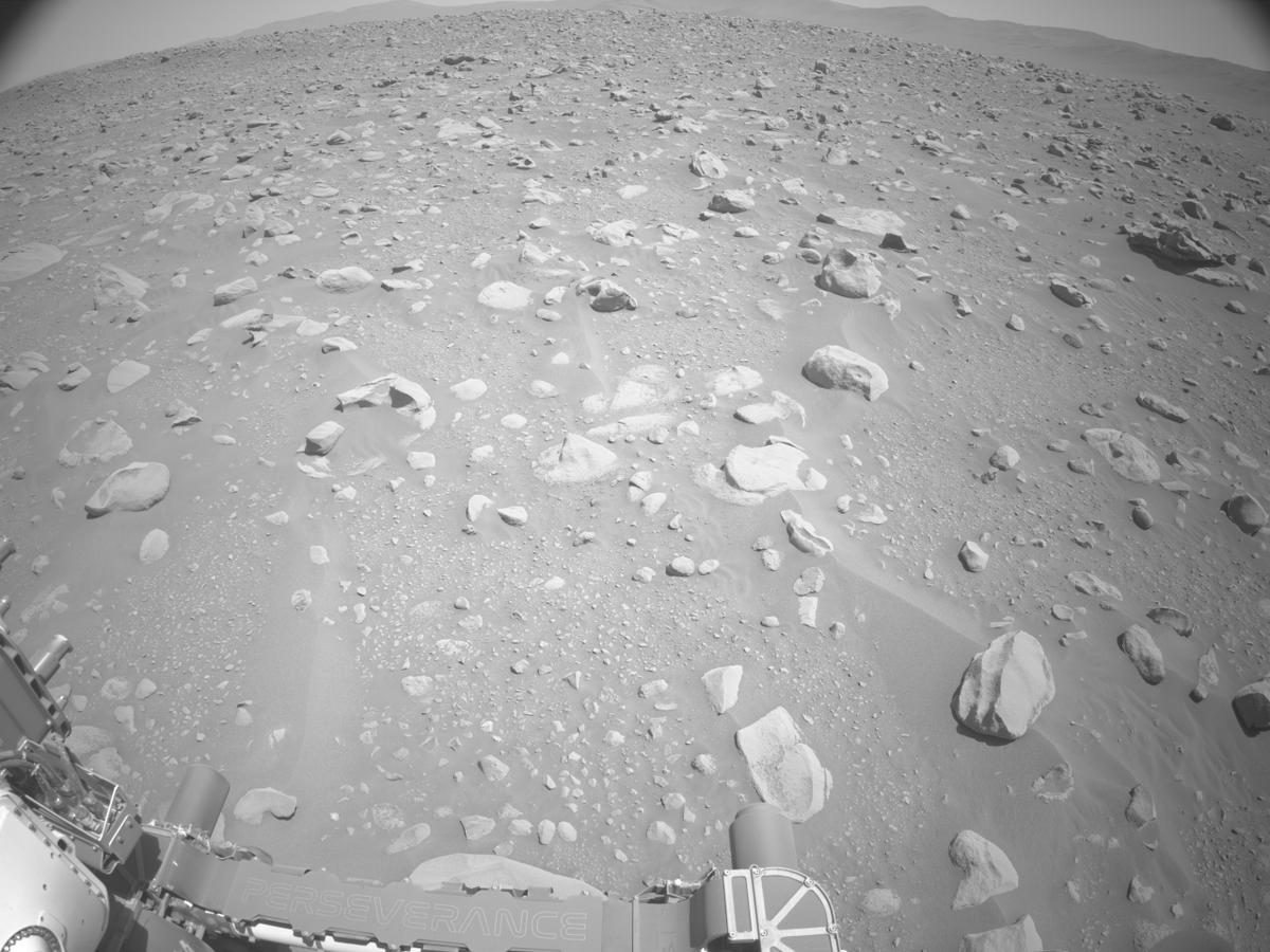 This image was taken by NAVCAM_LEFT onboard NASA's Mars rover Perseverance on Sol 836