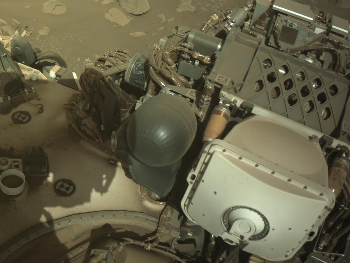 This image was taken by NAVCAM_RIGHT onboard NASA's Mars rover Perseverance on Sol 836