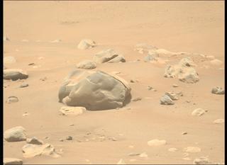 View image taken on Mars, Mars Perseverance Sol 837: Left Mastcam-Z Camera