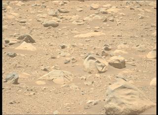 View image taken on Mars, Mars Perseverance Sol 837: Left Mastcam-Z Camera