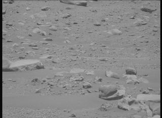 View image taken on Mars, Mars Perseverance Sol 837: Left Mastcam-Z Camera