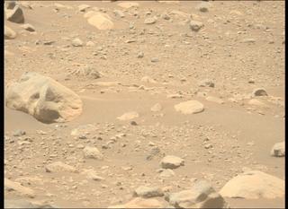 View image taken on Mars, Mars Perseverance Sol 837: Left Mastcam-Z Camera