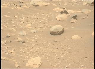 View image taken on Mars, Mars Perseverance Sol 837: Left Mastcam-Z Camera