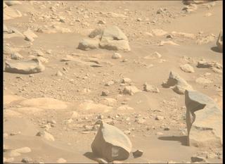 View image taken on Mars, Mars Perseverance Sol 837: Left Mastcam-Z Camera