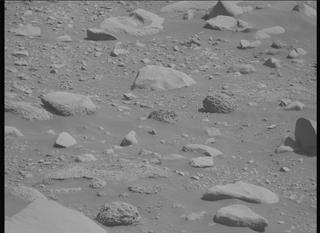 View image taken on Mars, Mars Perseverance Sol 837: Left Mastcam-Z Camera