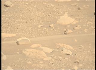View image taken on Mars, Mars Perseverance Sol 837: Left Mastcam-Z Camera