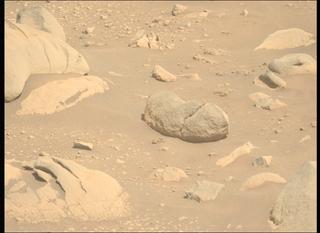 View image taken on Mars, Mars Perseverance Sol 837: Left Mastcam-Z Camera