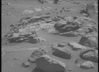 View image taken on Mars, Mars Perseverance Sol 837: Right Mastcam-Z Camera