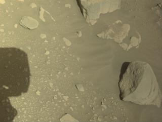 View image taken on Mars, Mars Perseverance Sol 838: Left Navigation Camera (Navcam)