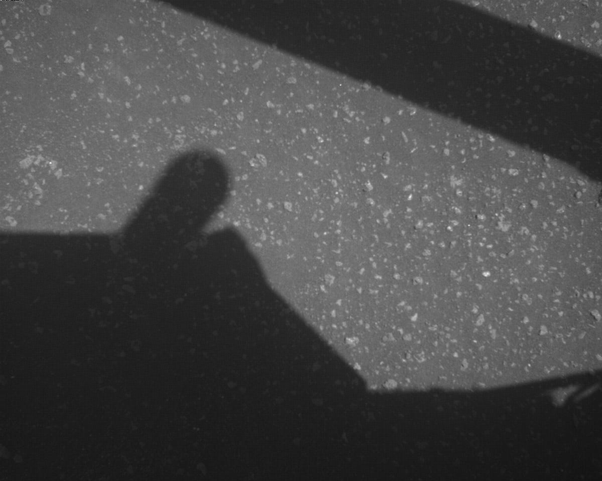 This image was taken by EDL_RDCAM onboard NASA's Mars rover Perseverance on Sol 840