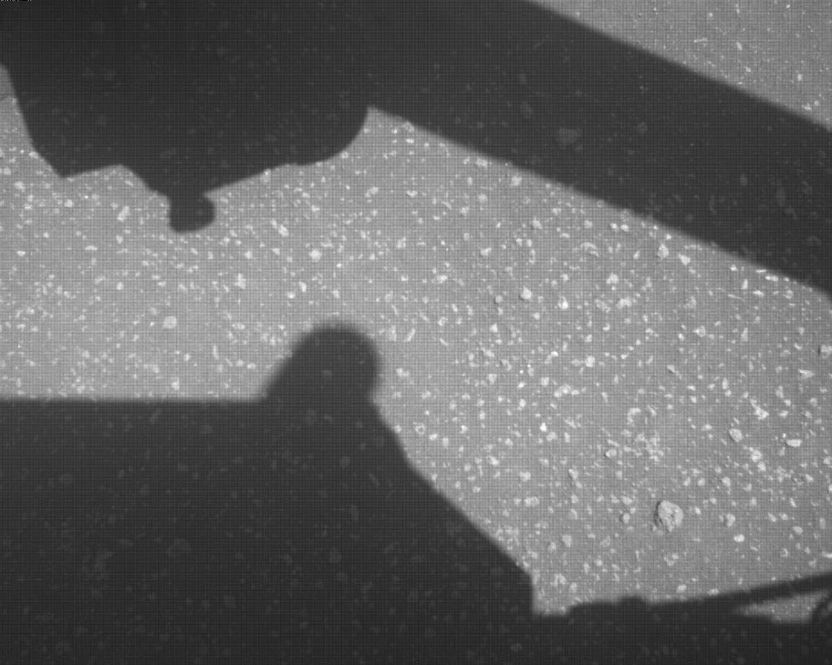 This image was taken by EDL_RDCAM onboard NASA's Mars rover Perseverance on Sol 840