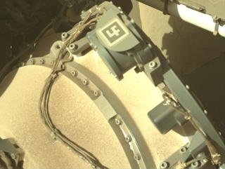 View image taken on Mars, Mars Perseverance Sol 843: Left Navigation Camera (Navcam)