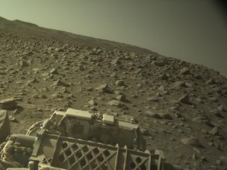 View image taken on Mars, Mars Perseverance Sol 843: Right Navigation Camera (Navcam)
