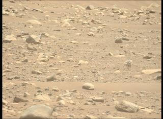 View image taken on Mars, Mars Perseverance Sol 843: Left Mastcam-Z Camera