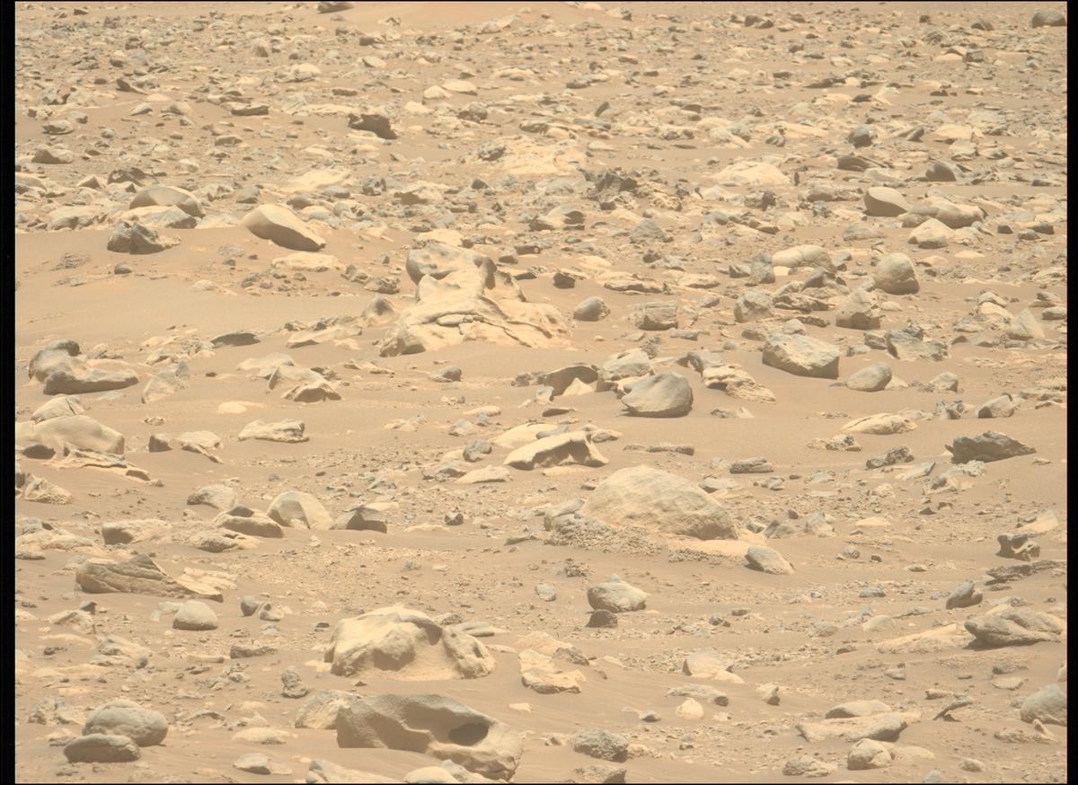 This image was taken by MCZ_LEFT onboard NASA's Mars rover Perseverance on Sol 843