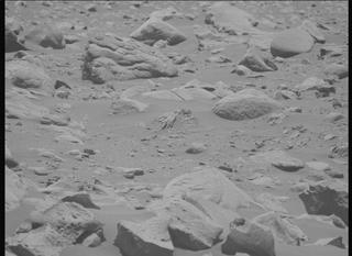View image taken on Mars, Mars Perseverance Sol 843: Left Mastcam-Z Camera