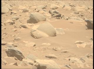 View image taken on Mars, Mars Perseverance Sol 843: Left Mastcam-Z Camera