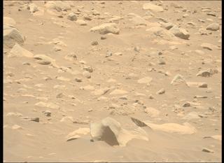 View image taken on Mars, Mars Perseverance Sol 843: Left Mastcam-Z Camera