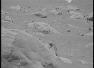 View image taken on Mars, Mars Perseverance Sol 843: Left Mastcam-Z Camera