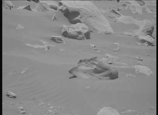 View image taken on Mars, Mars Perseverance Sol 843: Left Mastcam-Z Camera