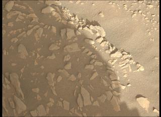 View image taken on Mars, Mars Perseverance Sol 843: Left Mastcam-Z Camera