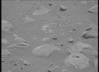 View image taken on Mars, Mars Perseverance Sol 843: Right Mastcam-Z Camera