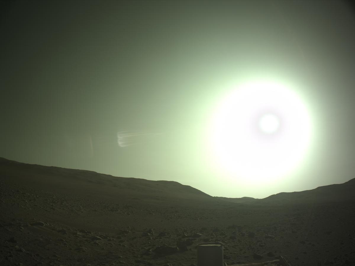 This image was taken by NAVCAM_LEFT onboard NASA's Mars rover Perseverance on Sol 844