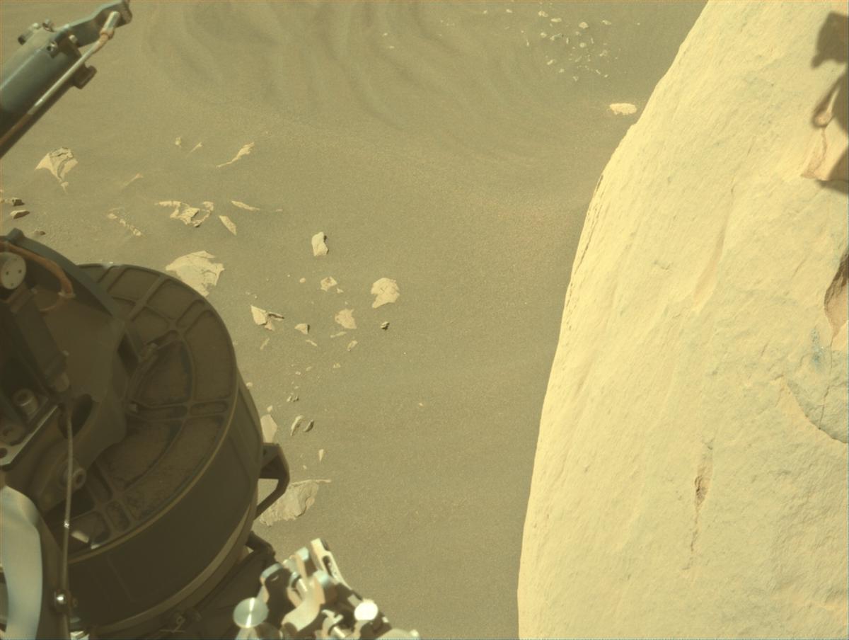 This image was taken by NAVCAM_LEFT onboard NASA's Mars rover Perseverance on Sol 845