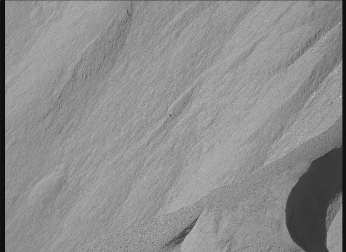 This image was taken by SHERLOC_WATSON onboard NASA's Mars rover Perseverance on Sol 845