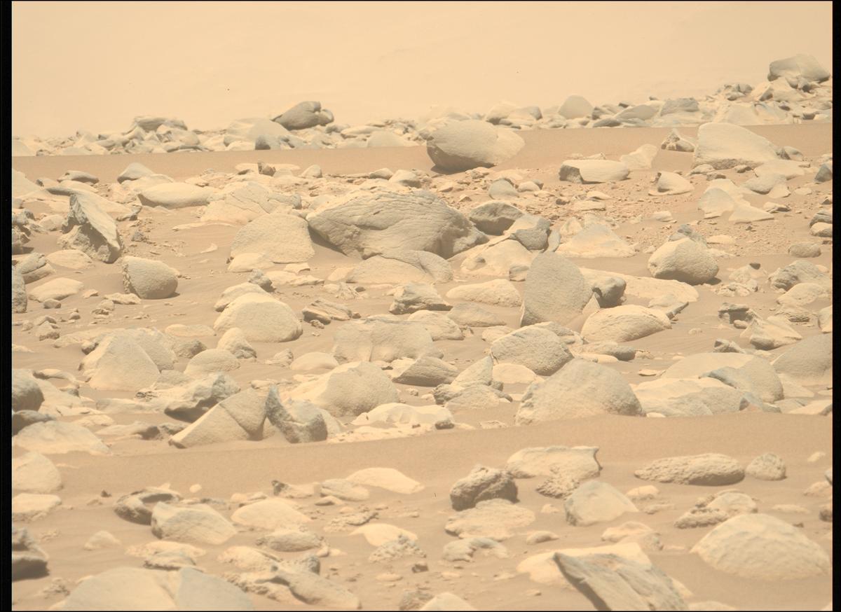 This image was taken by MCZ_LEFT onboard NASA's Mars rover Perseverance on Sol 845