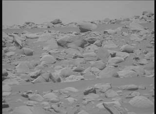 View image taken on Mars, Mars Perseverance Sol 845: Left Mastcam-Z Camera