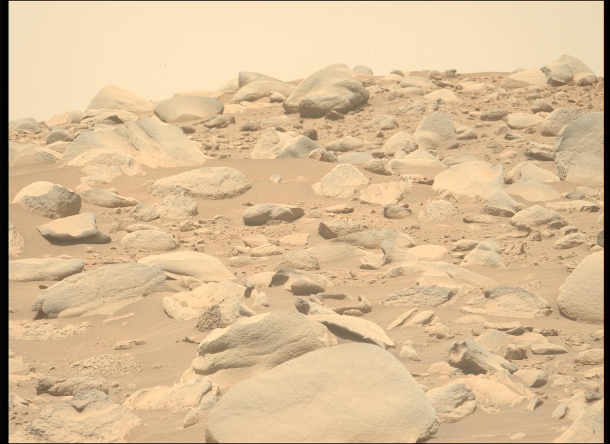 This image was taken by MCZ_LEFT onboard NASA's Mars rover Perseverance on Sol 845